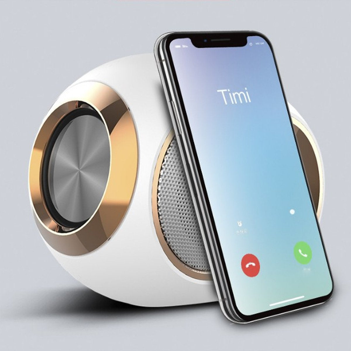 Golden Golden Bluetooth Speaker