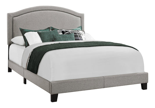 64.5inches x 85.75inches x 51.5inches Grey Foam Solid Wood Linen