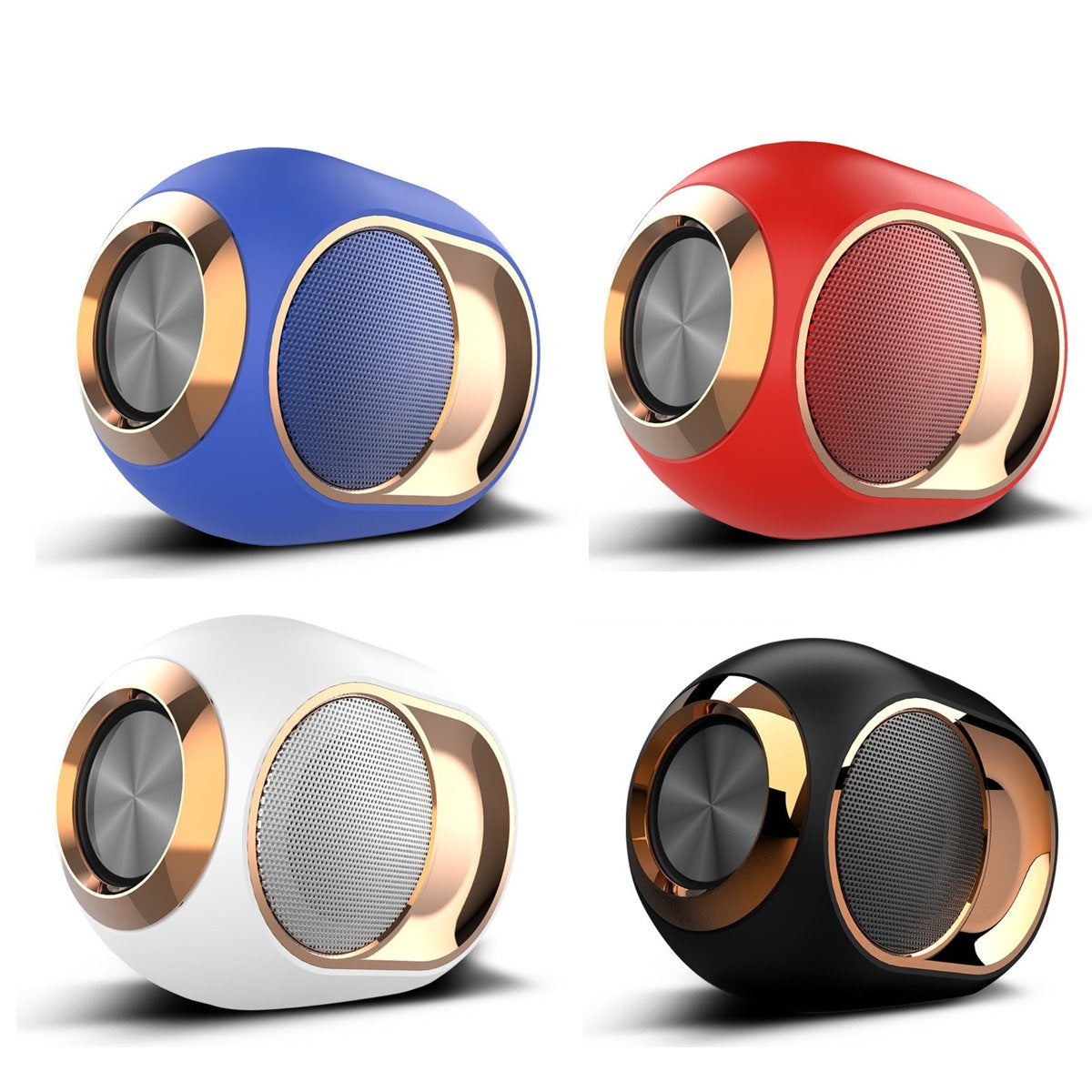 Golden Golden Bluetooth Speaker