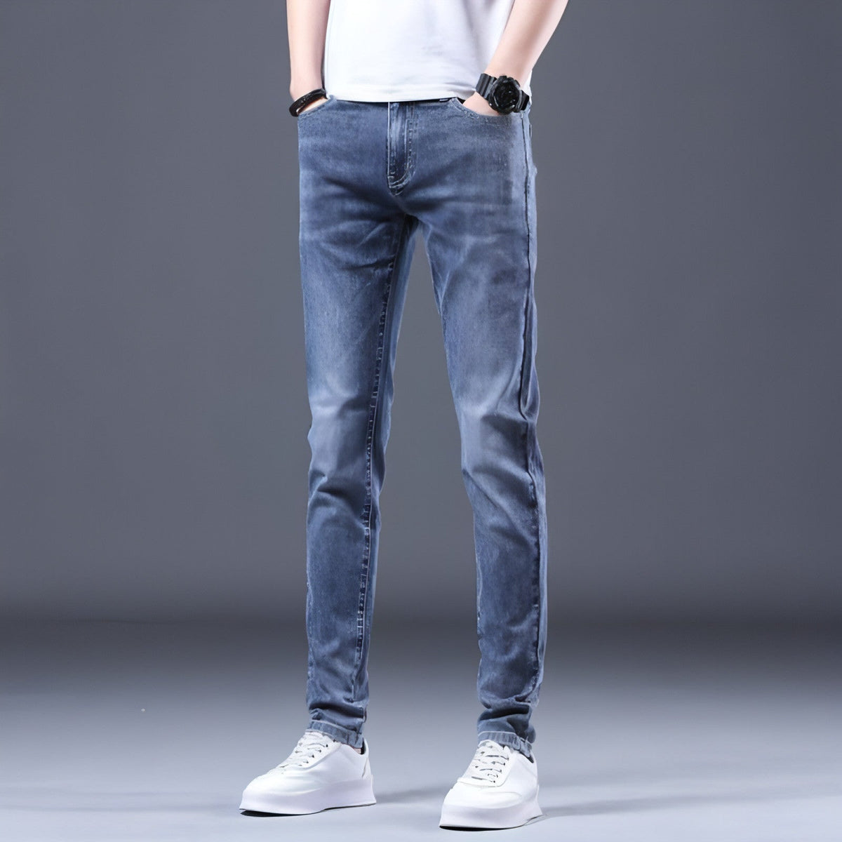 UrbanEase™ Blue Jeans Men