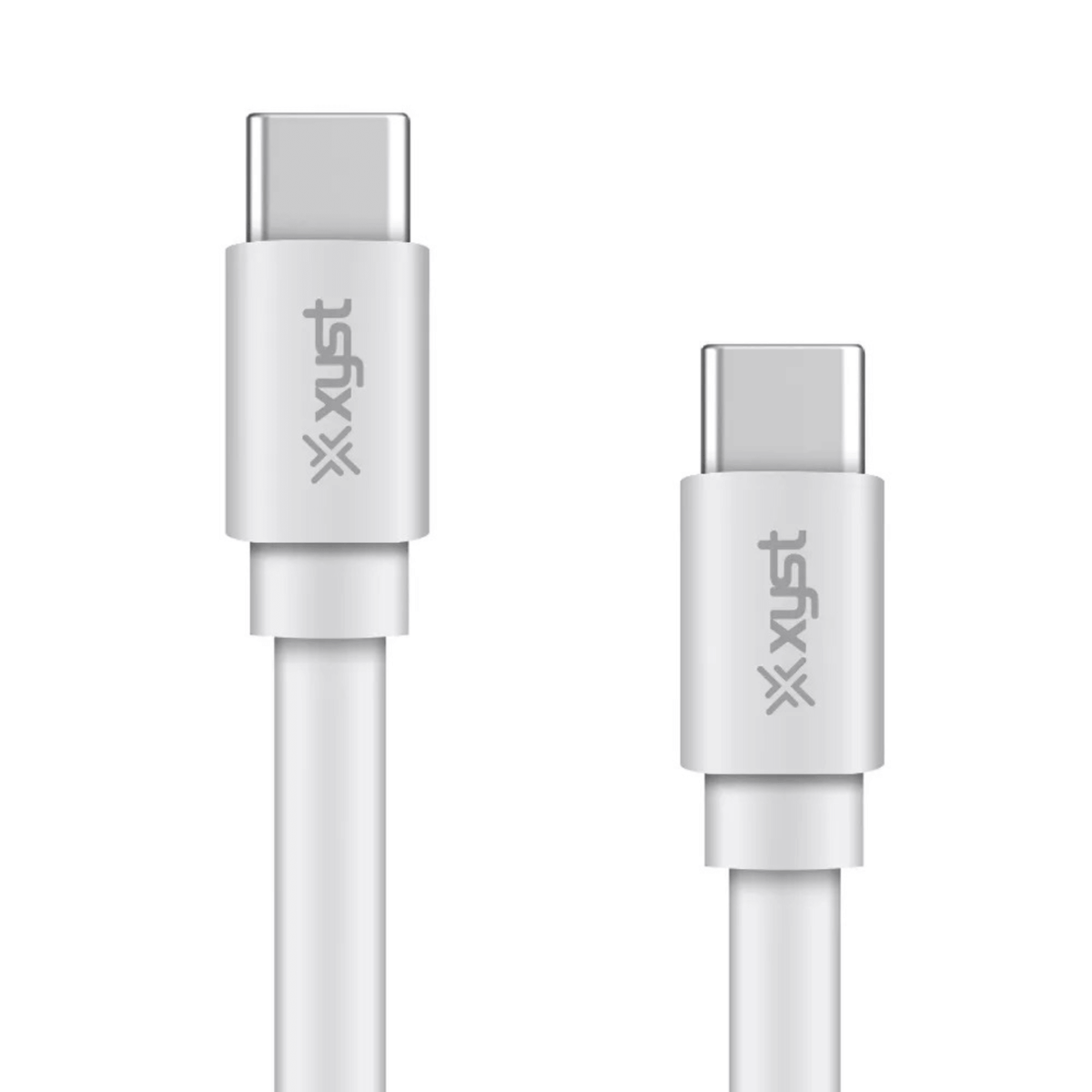 Xyst Flat USB-C to USB-C Charge and Sync Cable 4Ft