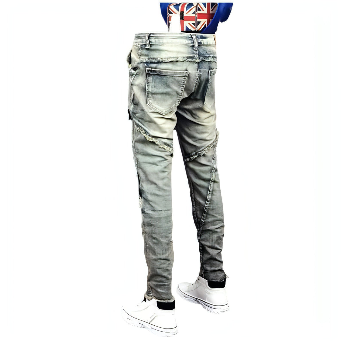 UrbanEase™ Casual Ripped Jeans