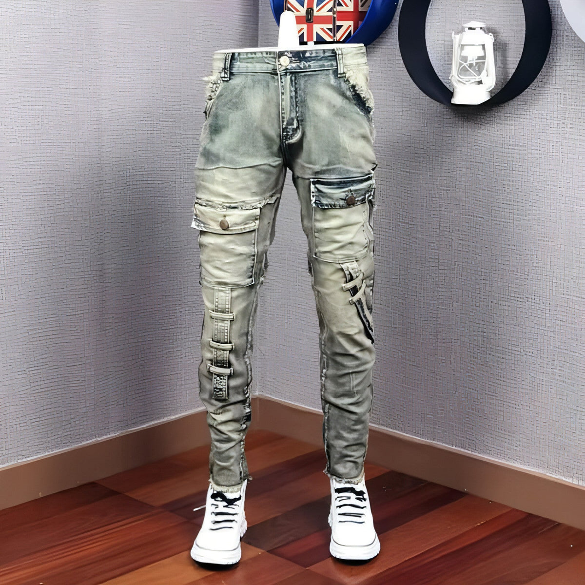 UrbanEase™ Casual Ripped Jeans