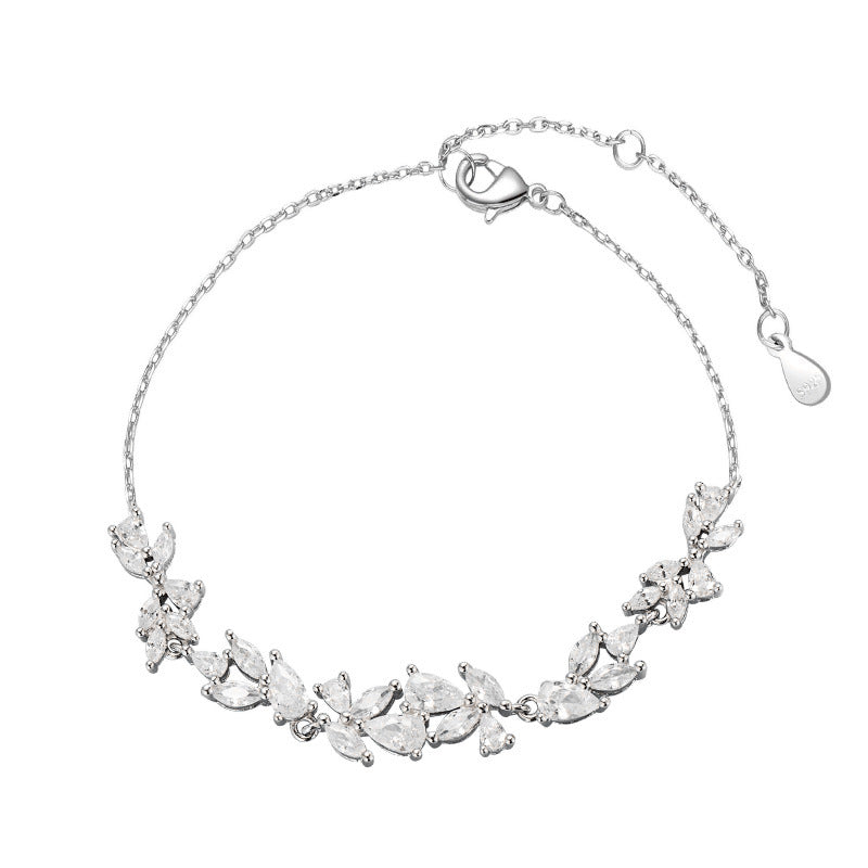 Lucky Wisteria Bracelet Women's High-End Light Luxury Fashion Hand