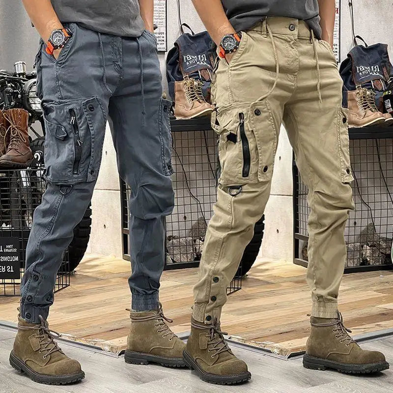 2025 New Men's Cargo Pants Tactical Military Work Pants Outdoor Jogger