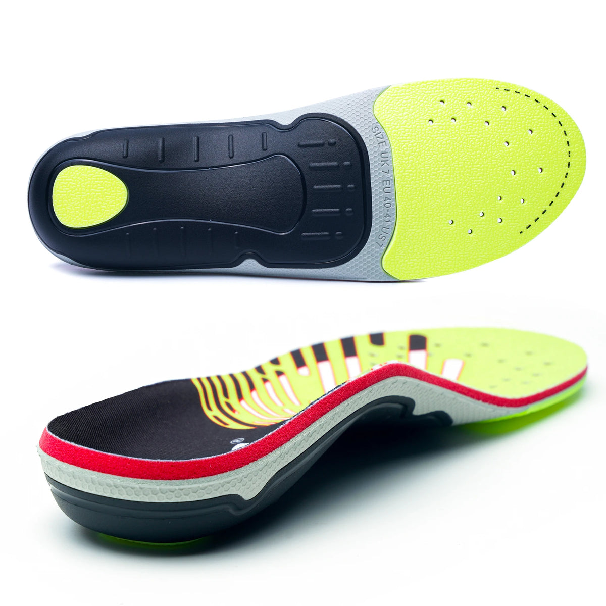 Plantar Fasciitis Relief Orthopedic Insole Flat Foot High Arch Support