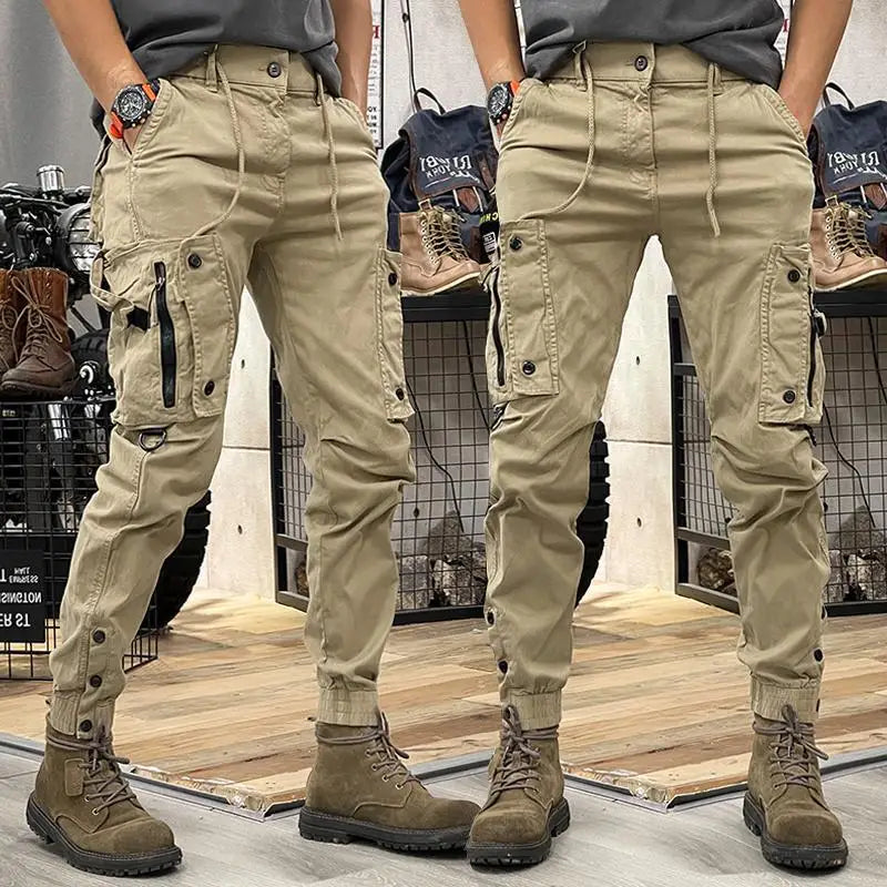 2025 New Men's Cargo Pants Tactical Military Work Pants Outdoor Jogger