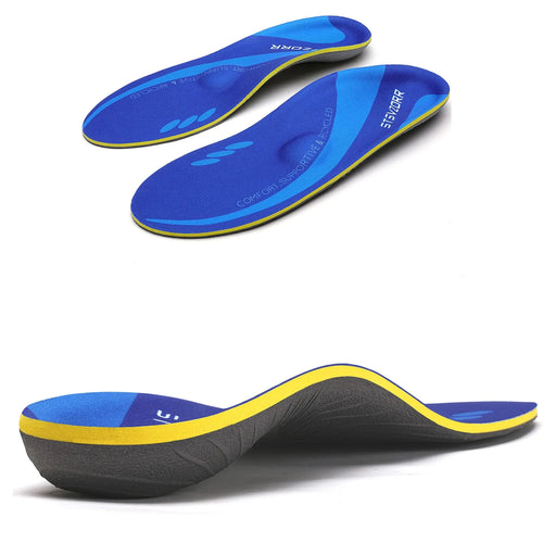 Plantar Fasciitis Relief Orthopedic Insole Flat Foot High Arch Support