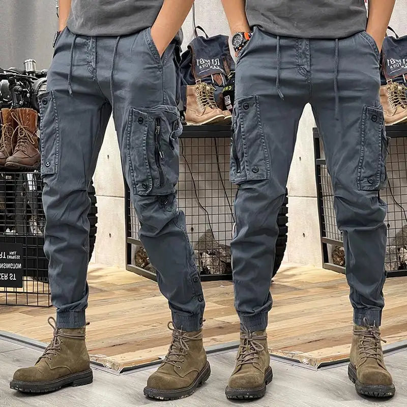 2025 New Men's Cargo Pants Tactical Military Work Pants Outdoor Jogger
