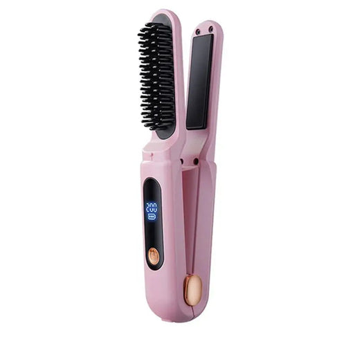 Hair Straightening Comb 2 In 1 Digital 3 Temperature Adjustable Hair