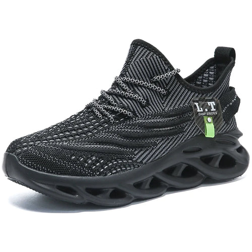 Breathable Men's Running Shoes Fashion Platform Men Casual Shoes Mesh