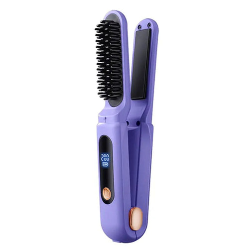 Hair Straightening Comb 2 In 1 Digital 3 Temperature Adjustable Hair