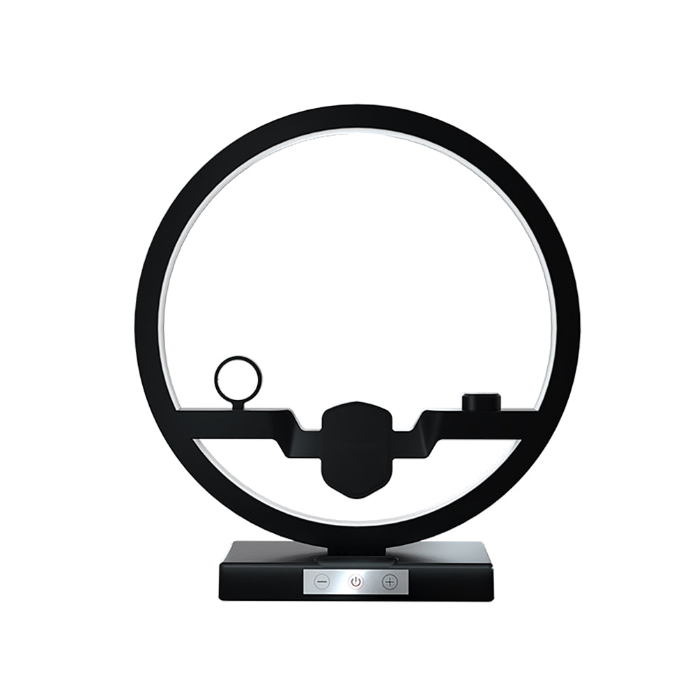 Fast Wireless Charger Dock Station EU PLUG Black