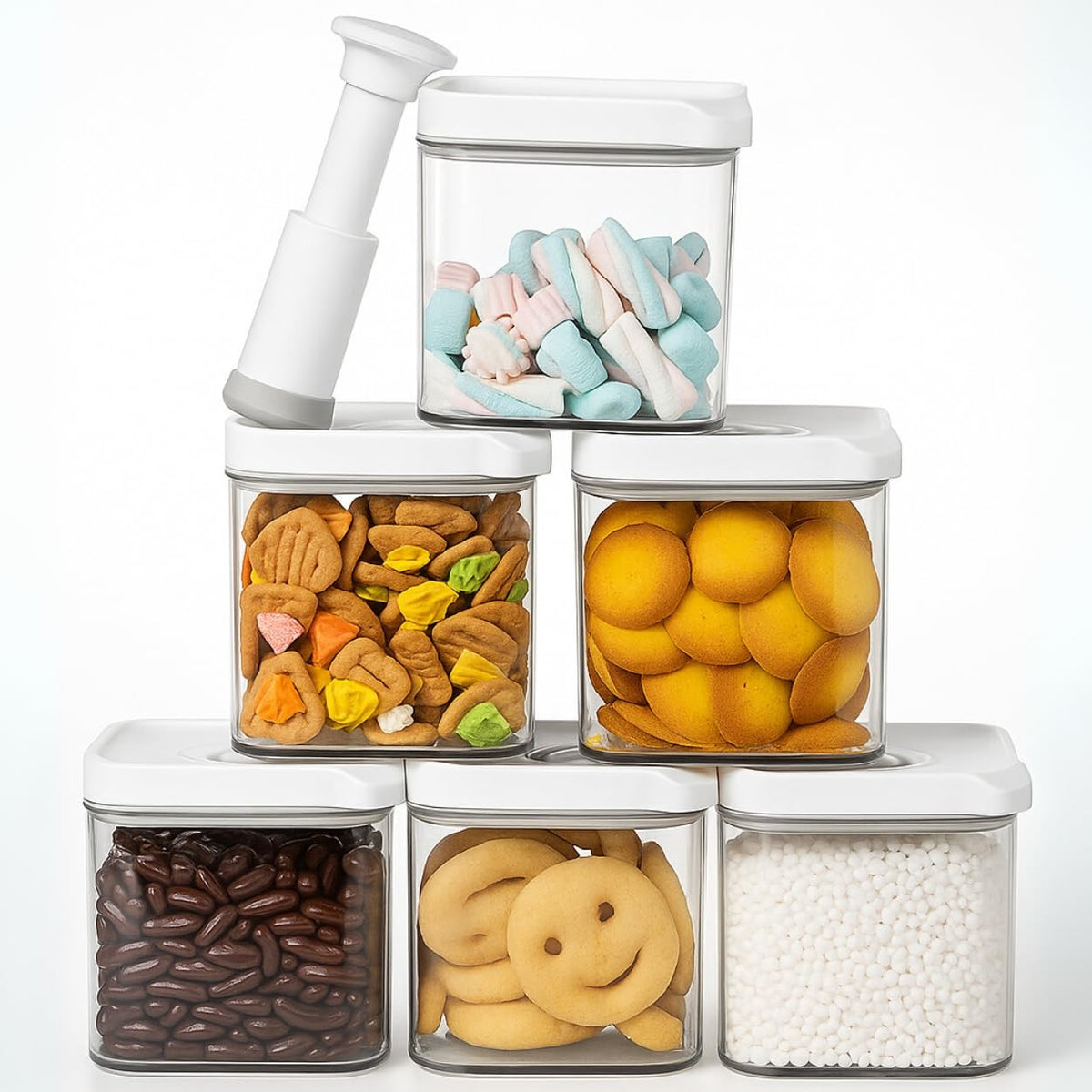 Durable Kitchen Jars for Dry Food Storage