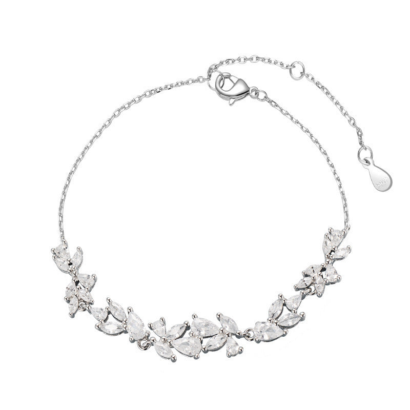 Lucky Wisteria Bracelet Women's High-End Light Luxury Fashion Hand
