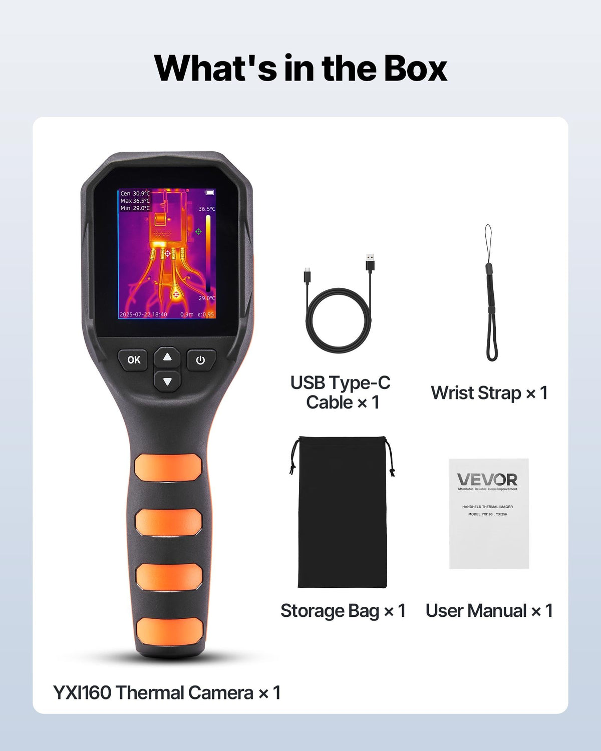Thermal Camera, 320 x 240 TISR Super Resolution, Thermal Imaging