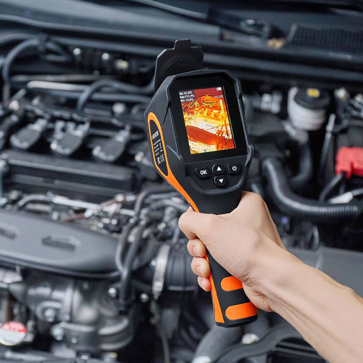 Thermal Camera, 320 x 240 TISR Super Resolution, Thermal Imaging